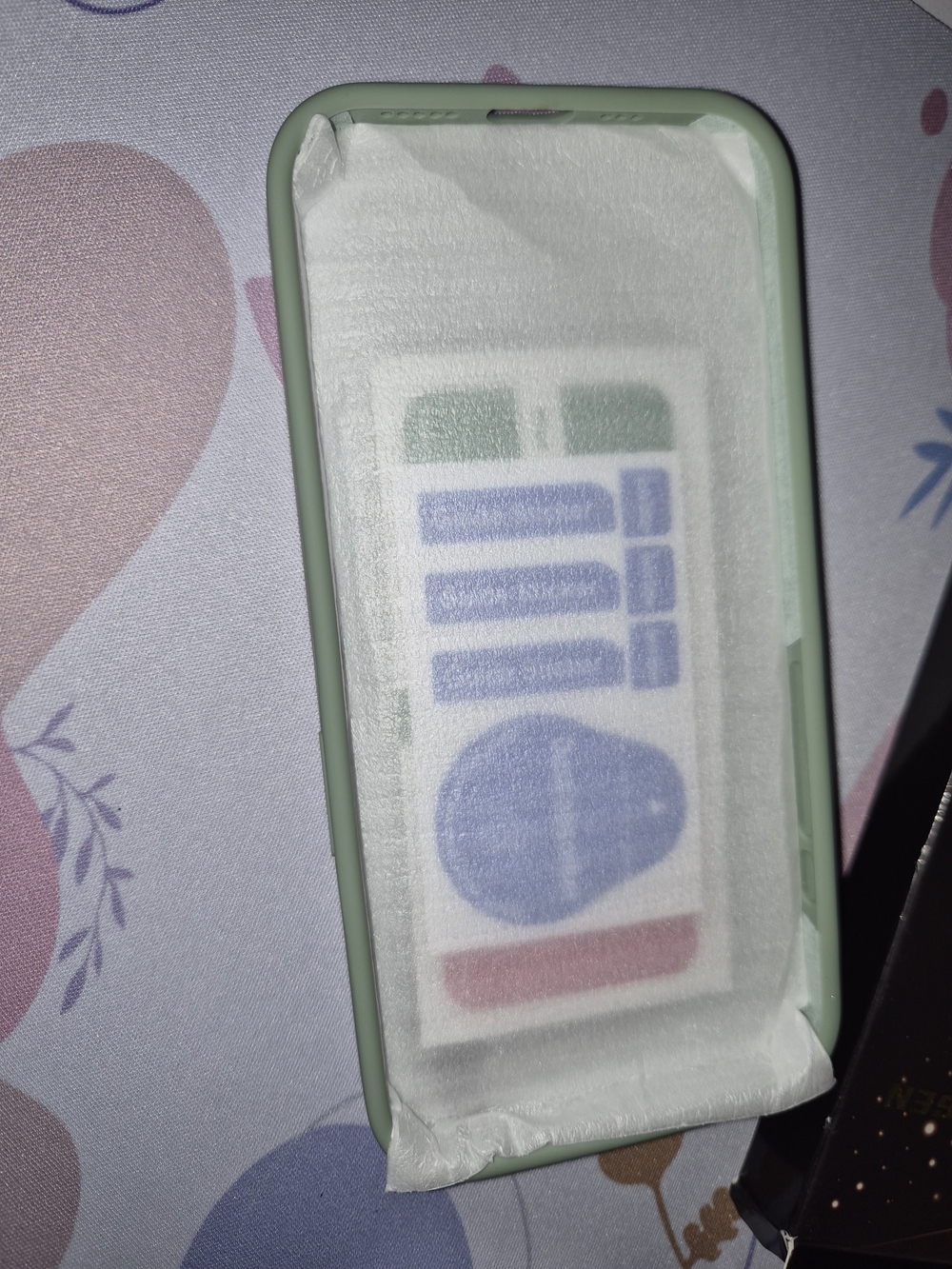 Mint Green Silicone Phone Case 15 Pro with Camera Protection - Picture 2 of 3